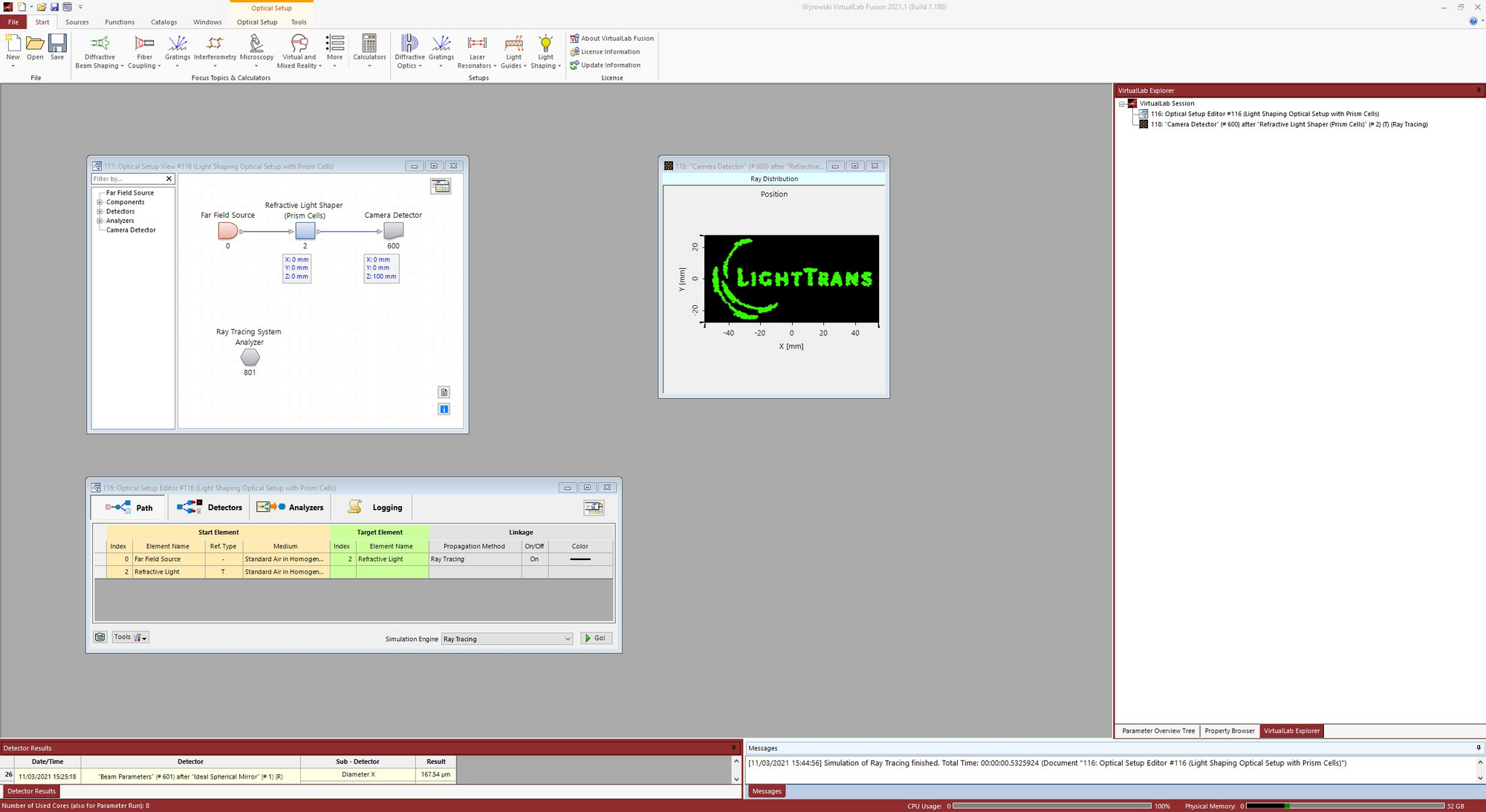 DOEs and diffusers are nowadays widely used in different optical applications. Such devices are often designed as single components under idealized illumination situations. But these conditions are not fulfilled in practice. VirtualLab Fusion enables their inclusion in systems and therefore the evaluation of overall performance.