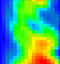 Optimization of Lightguide Coupling Grating for Single Incidence Direction