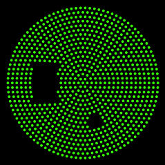 Channel Resolution Accuracy Setting of Non-Sequential Field Tracing